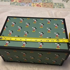 Mickey Mouse Green Storage Box